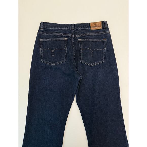 Ralph Lauren dark wash bootcut jeans - size 8 - Picture 6 of 9